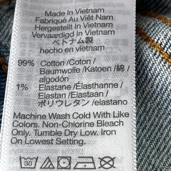 Madewell the perfect Jean shorts light wash 30 - Picture 7 of 10